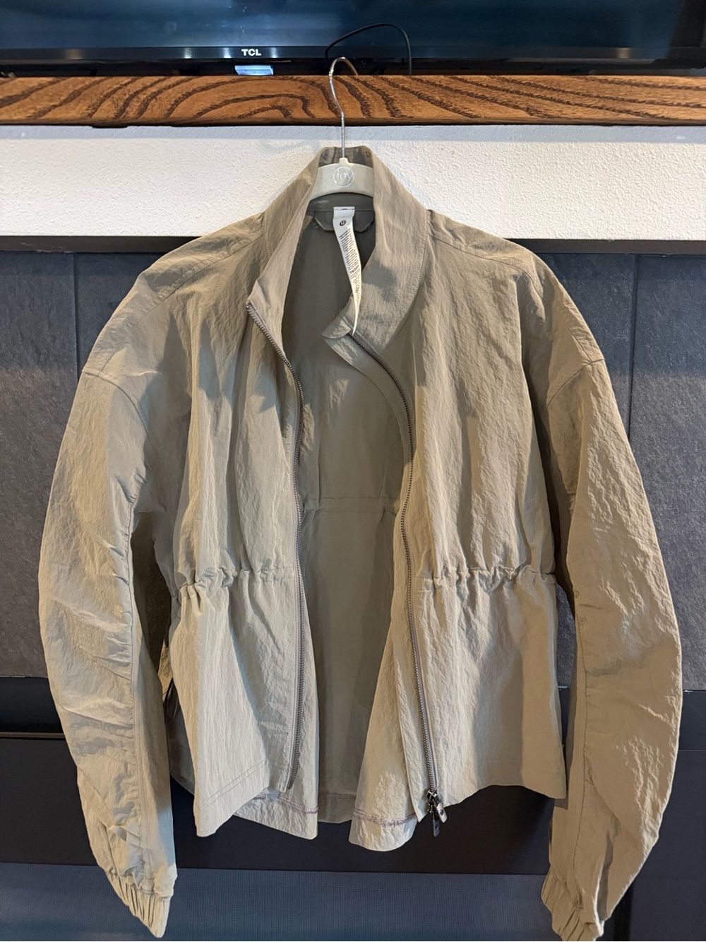 lululemon athletica Lightweight Khaki Utility Jacket